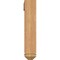 Ekena Millwork Merced Arts and Crafts Smooth Bracket w/ Offset Brace, Western Red Cedar, 5 1/2"W x 28"D x 28"H BKT0604X28X28MRC03SWR - alternate 3